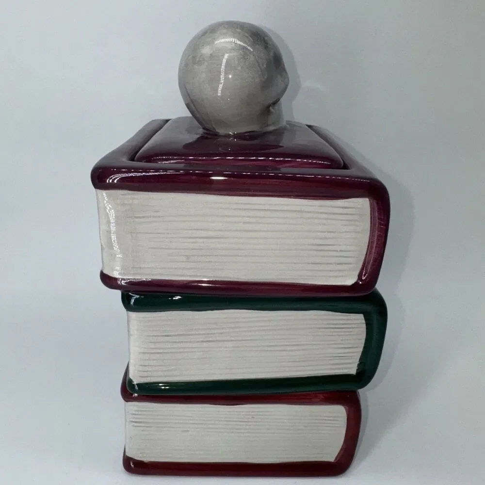 Mr.‎ Christmas Potions Brews Spells Books Cookie Jar Light Up Skull Witchcraft
